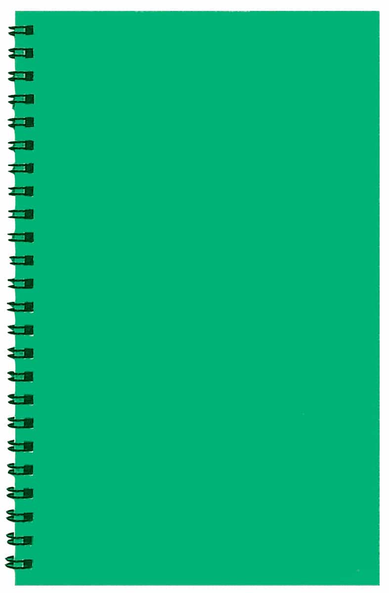 Custom Large Print Weekly Desk Planners w/ TechnoColor Cover - 6