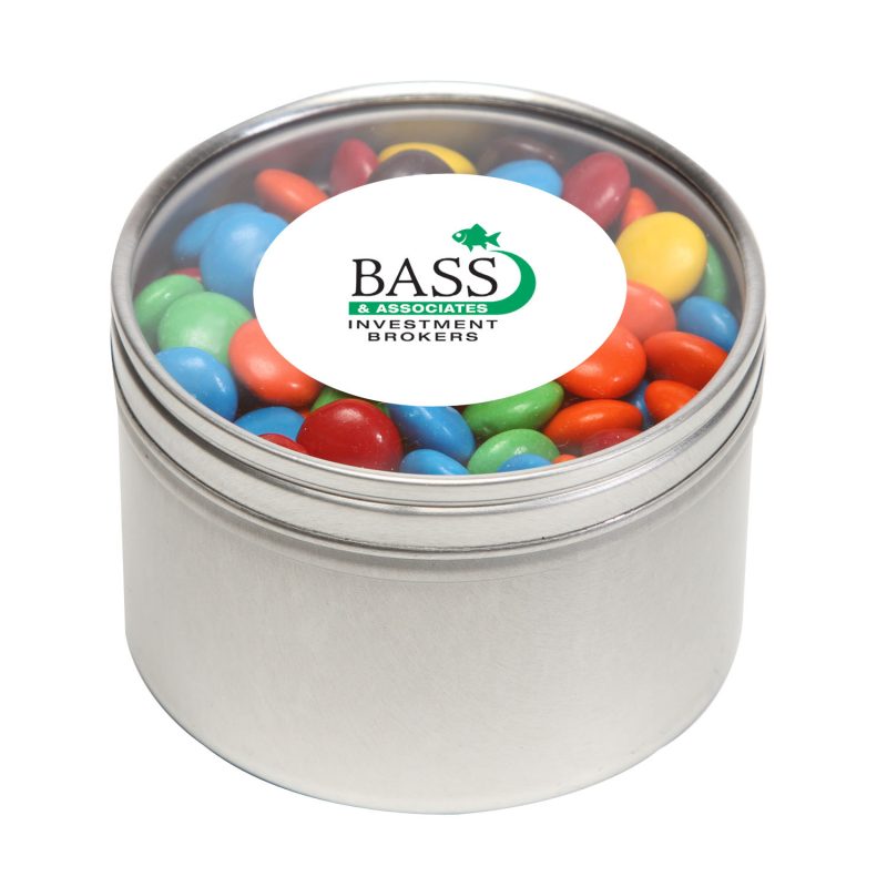 Custom Large Round Window Tin Premium Fill - 5