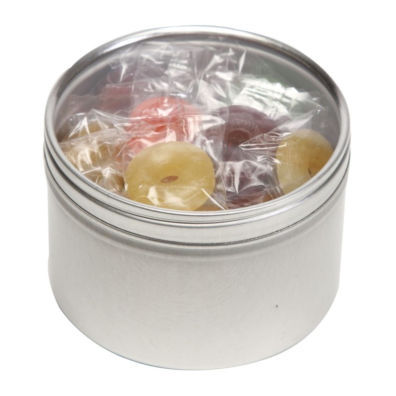 Custom Large Round Window Tin Premium Fill - 9
