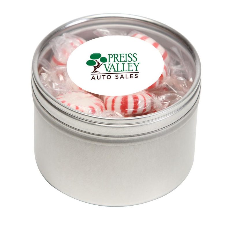 Custom Large Round Window Tin Standard Fill - 8
