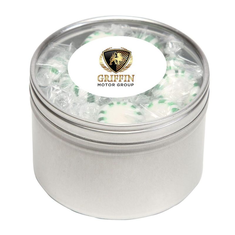 Custom Large Round Window Tin Standard Fill - 9