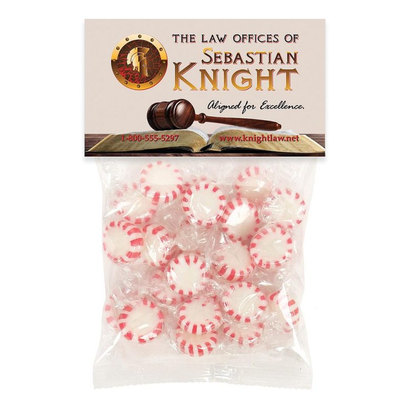 Custom Large Snack Bag with Header Card Standard Fill - 8