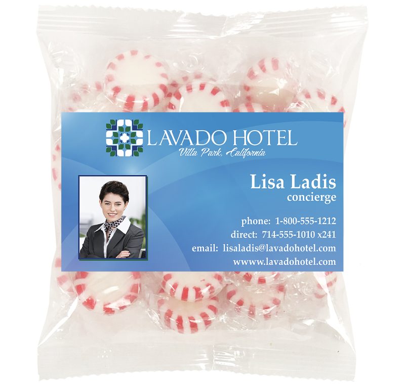 Custom Large Snack Bag with Rectangle Magnet Standard Fill - 9