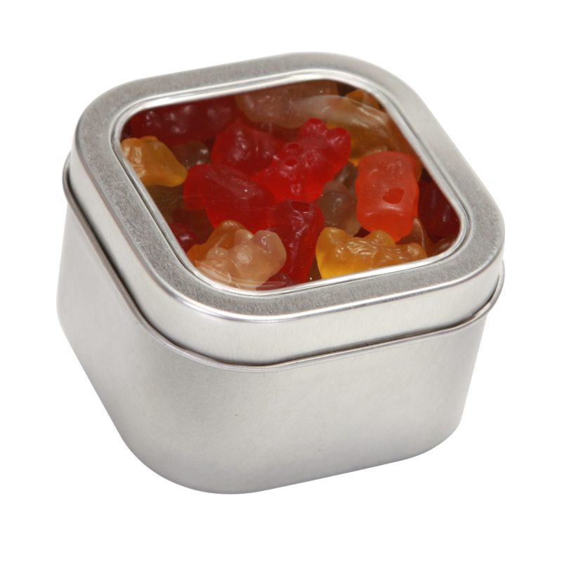 Custom Large Square Window Tin Standard Fill - 1