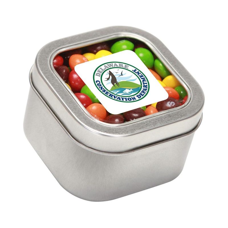 Custom Large Square Window Tin Standard Fill - 7