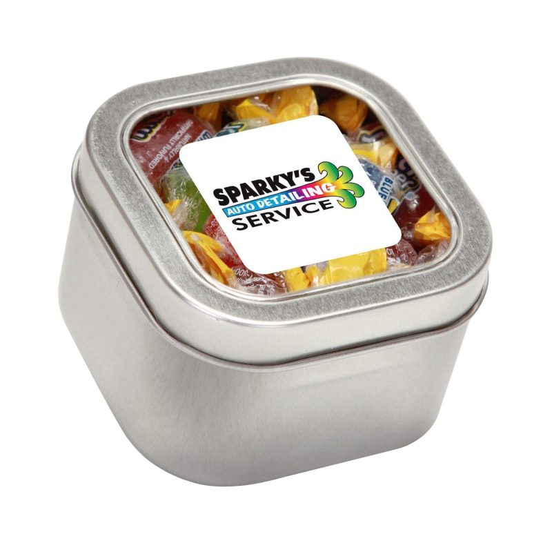 Custom Large Square Window Tin Standard Fill