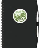 Custom Large Value WindowPad™ ValueLine Notebook w/PenPort & Cougar Pen (7"x10") - 1