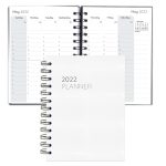 Custom Leather Spiral Weekly Planner - 1
