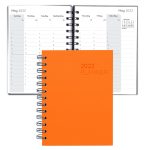 Custom Leather Spiral Weekly Planner - 3
