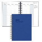 Custom Leather Spiral Weekly Planner - 7
