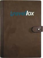 Custom LeatherWrap™ Medium Refillable Journal (5.5"x8.5")