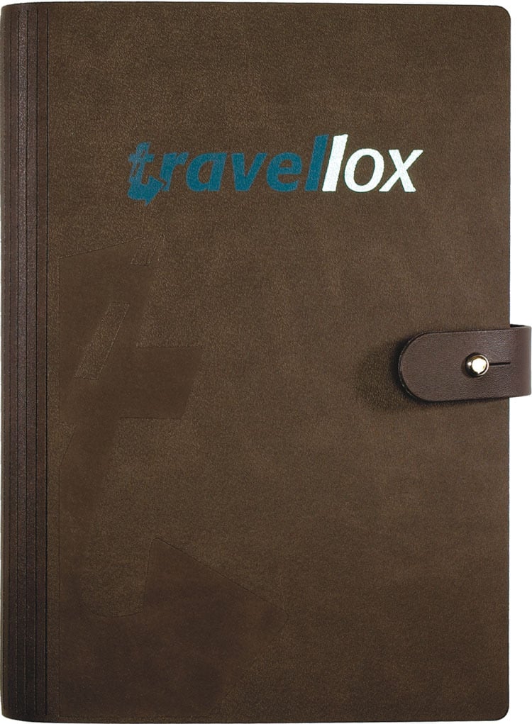 Custom LeatherWrap™ Medium Refillable Journal (5.5"x8.5")