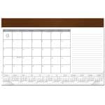 Custom Leatherette Computer Station Desk Pad Calendar - 3