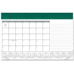 Custom Leatherette Computer Station Desk Pad Calendar - 5