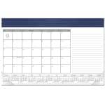 Custom Leatherette Computer Station Desk Pad Calendar - 6