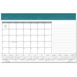 Custom Leatherette Computer Station Desk Pad Calendar - 9