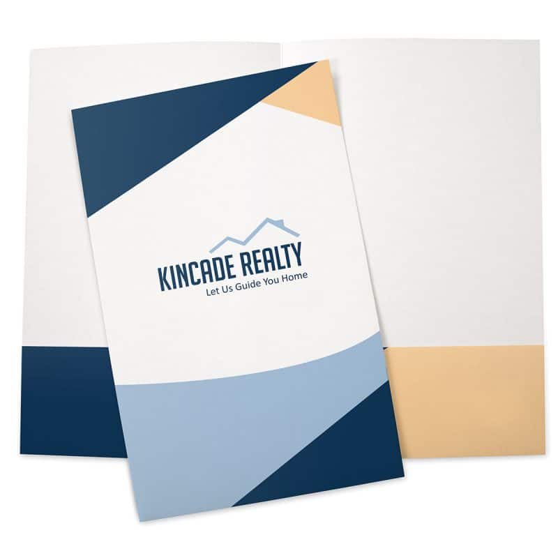 Custom Legal Sized Pocket Folder Ink Printed - Classic Papers - 2