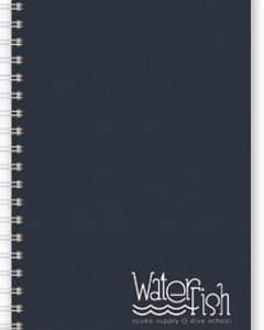 Custom Linen Medium NoteBook (7"x10")