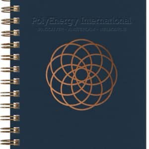 Custom Luxury Cover Series 4 SeminarPad w/Black Paperboard Back Cover (5.5"x8.5")