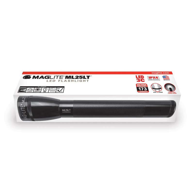 Custom Maglite® LED ML25 3C Cell Flashlight - 6