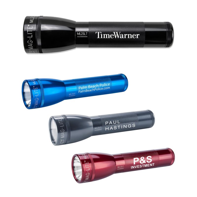Custom Maglite® ML25 2C Cell Flashlight
