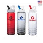 Custom Malibu 26 oz. PET Bottle with Flip Spout - 1