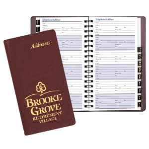 Custom Medium Address Book/ Continental Cover