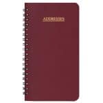 Custom Medium Address Book w / Leatherette Cover - 2