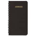 Custom Medium Address Book w / Leatherette Cover - 8