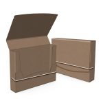 Custom Medium Portfolio w/ Elastic (12.25"x9.40"x2.38") - 1