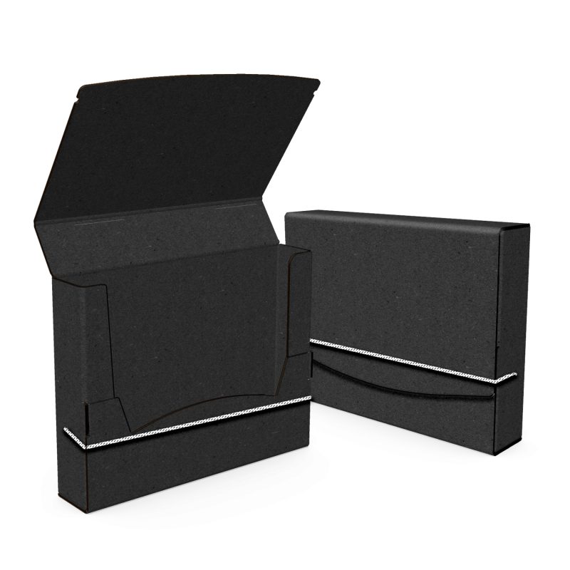 Custom Medium Portfolio w/ Elastic (12.25"x9.40"x2.38") - 3