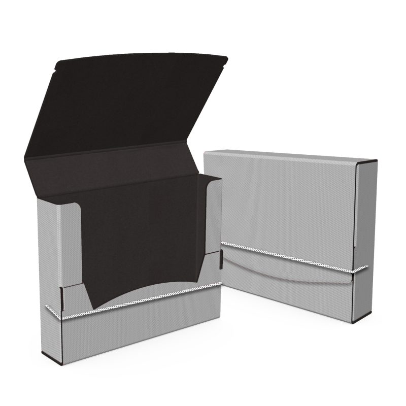 Custom Medium Portfolio w/ Elastic (12.25"x9.40"x2.38") - 6