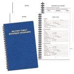 Custom Military Readiness Organizer/ Cobblestone Cover - 1