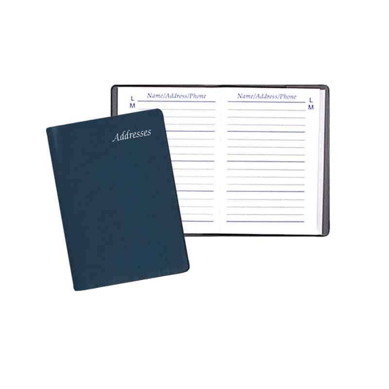 Custom Mini Address Book w/ Continental Cover - 1