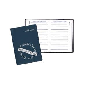 Custom Mini Address Book w/ Continental Cover