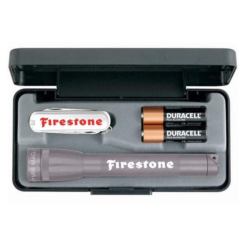 Custom Mini Maglite® With Victorinox® Classic Swiss Army Knife - 1