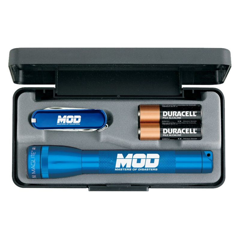 Custom Mini Maglite® With Victorinox® Classic Swiss Army Knife - 3