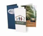 Custom Mini Pocket Folder Foil Print-Classic Papers