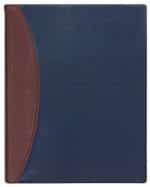 Custom Monthly Desk Appointment Calendar w/ Carriage Vinyl Cover - 4