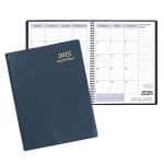 Custom Monthly Desk Appointment Calendar/Planner w/ Continental Vinyl Cover - 1