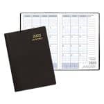 Custom Monthly Desk Refillable Appointment Planner w/ Continental Vinyl Cover - 1