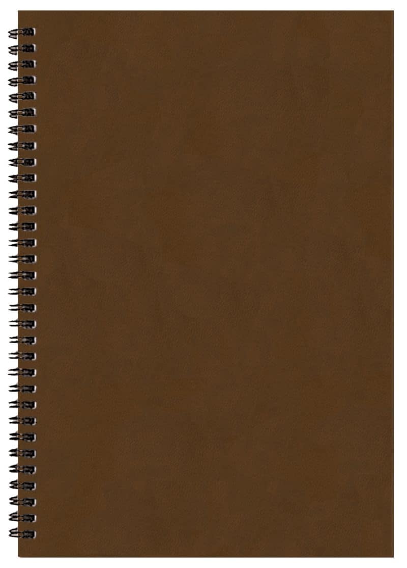 Custom Monthly Desk Wire Bound Appointment Planner w/ Canyon Cover - 2