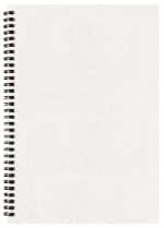 Custom Monthly Desk Wire Bound Appointment Planner w/ Leatherette Cover - 6