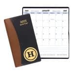 Custom Monthly Pocket Planner w/ Carriage Vinyl Cover