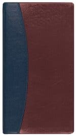 Custom Monthly Pocket Planner w/ Carriage Vinyl Cover - Upright Format - 4