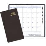 Custom Monthly Pocket Planner w/ Continental Vinyl Cover - Upright Format - 1