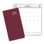 Custom Monthly Pocket Planner w/ Shimmer Cover - 1