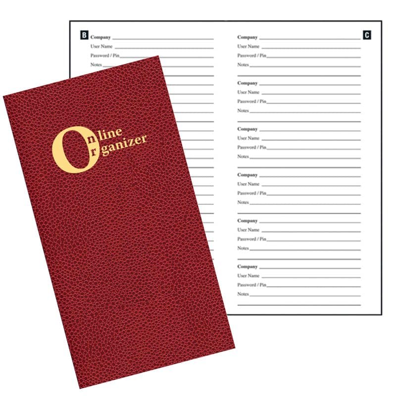 Custom Online Organizer/ Cobblestone Cover - 1