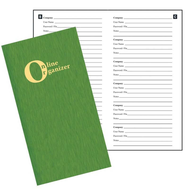 Custom Online Organizer/ Shimmer Cover - 1