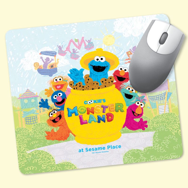 OriginL-Fabric®-75x85x18-MousePad-BGA Custom Origin'L Fabric® 7.5x8.5x1/8" MousePad